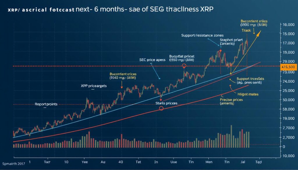 XRP price forecast showing potential trajectories based on Ripple SEC case resolution XRP price forecast showing potential trajectories based on Ripple SEC case resolution