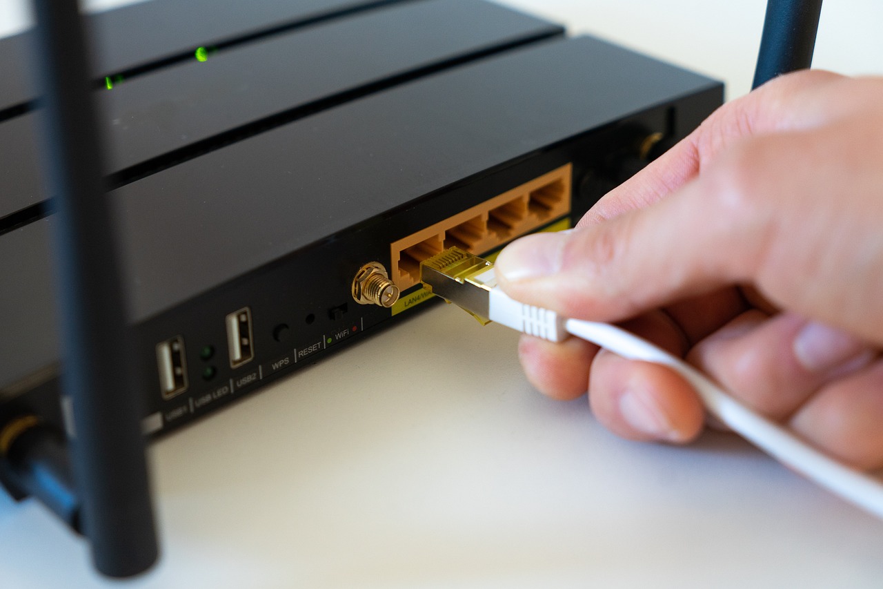 modem and router
