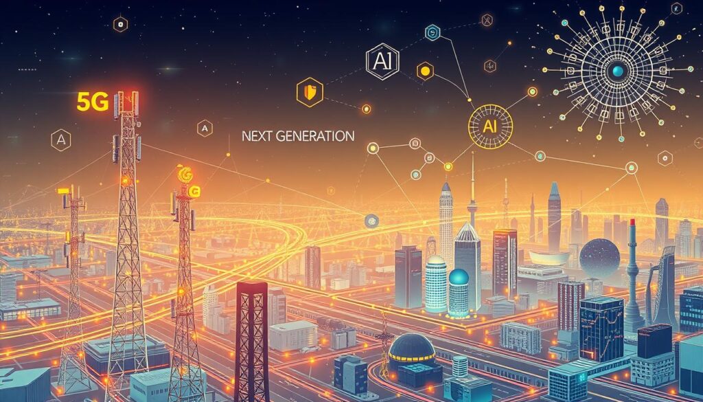 Future IoT trends including 5G, edge computing, and AI integration