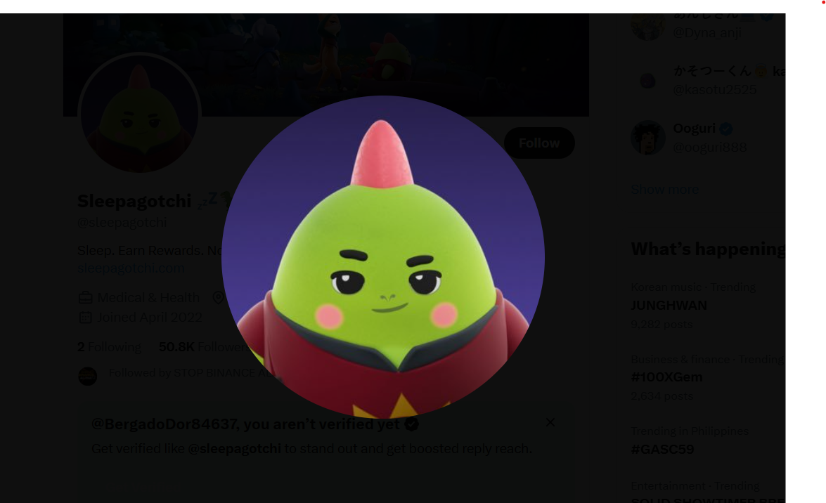 sleepagotchi airdrop