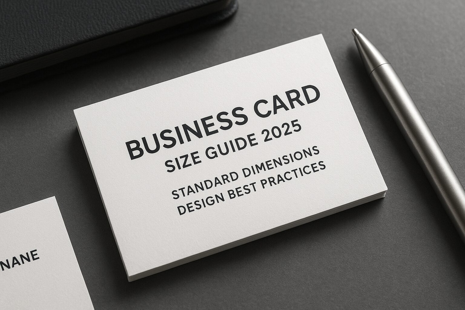 business card size