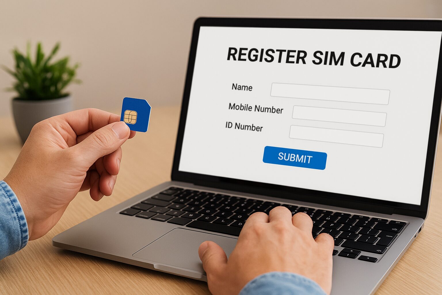register sim card
