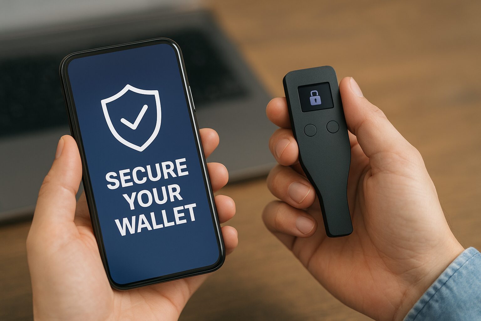 how to secure my crypto wallet