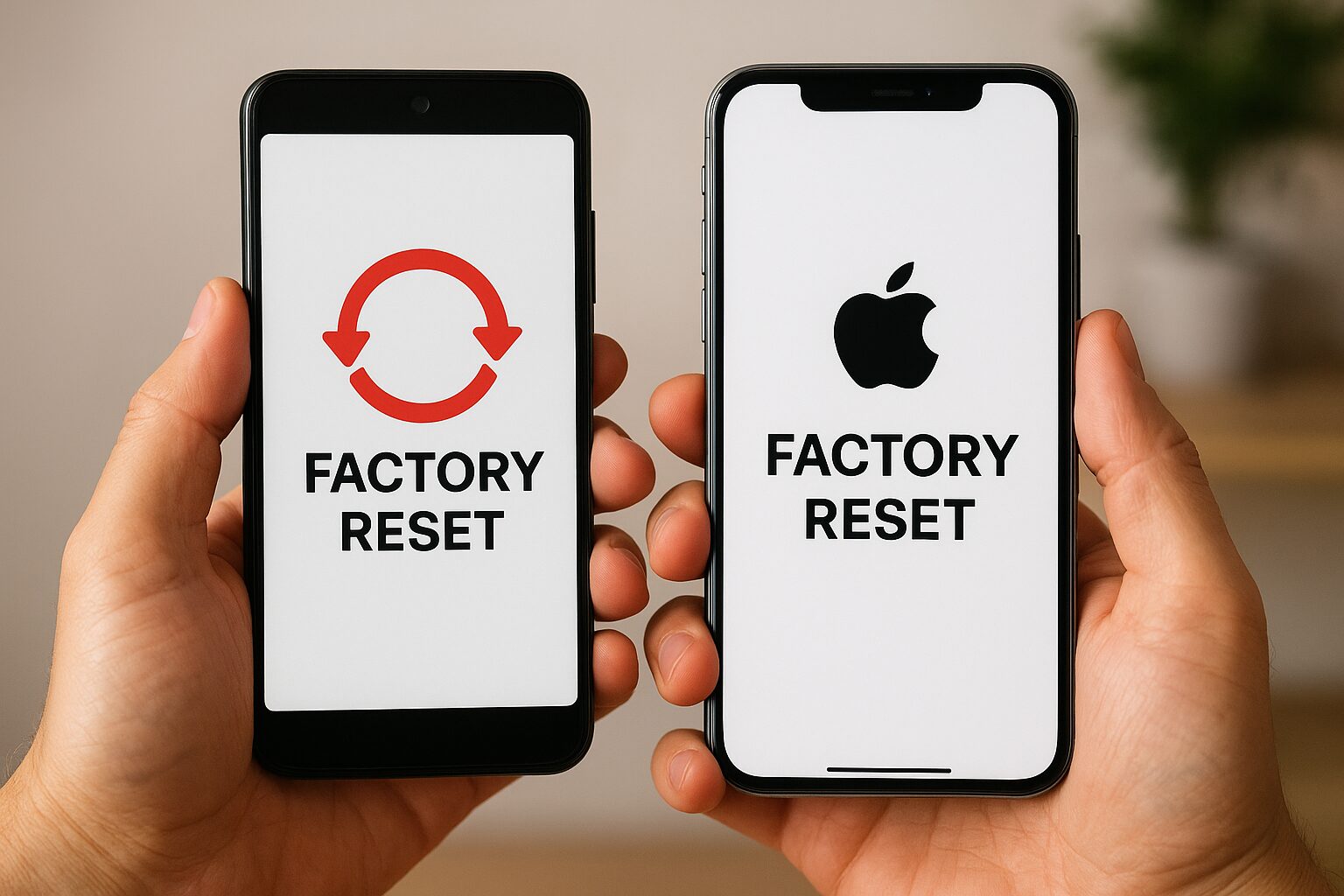 factory reset