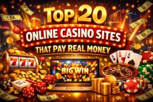 Top 20 Online Casino Sites That Pay Real Money