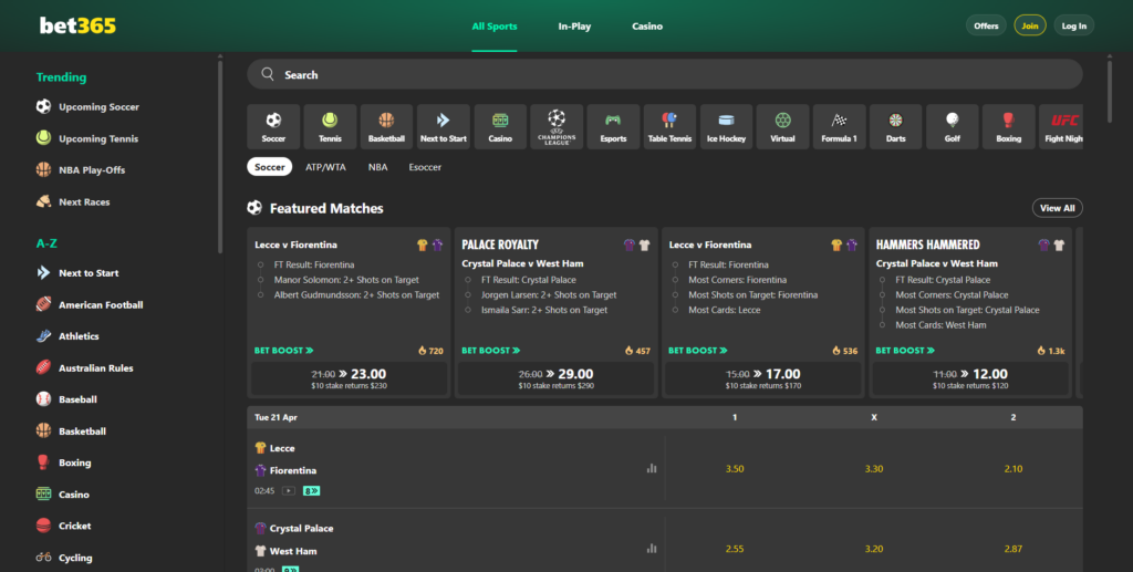 Bet365 Casino