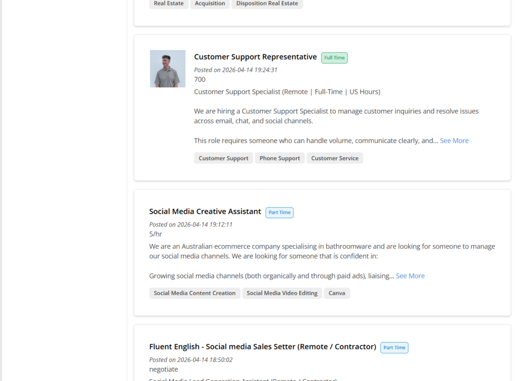 Content Creation & Social Media works