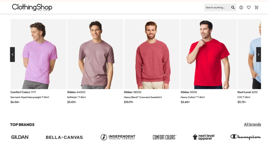 Selling Products Online