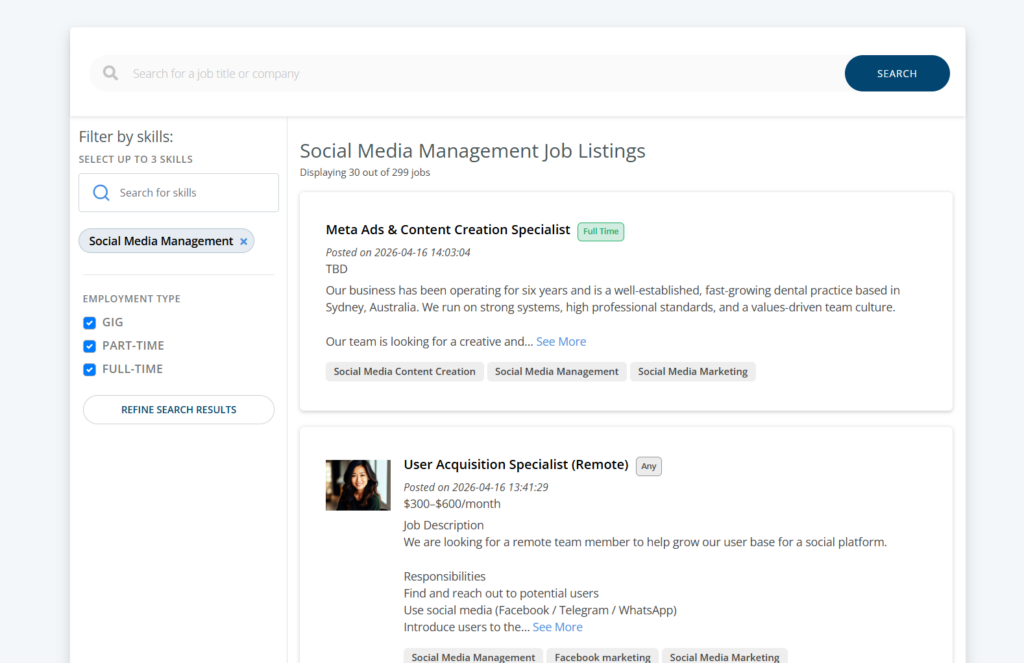 Social Media Manager
