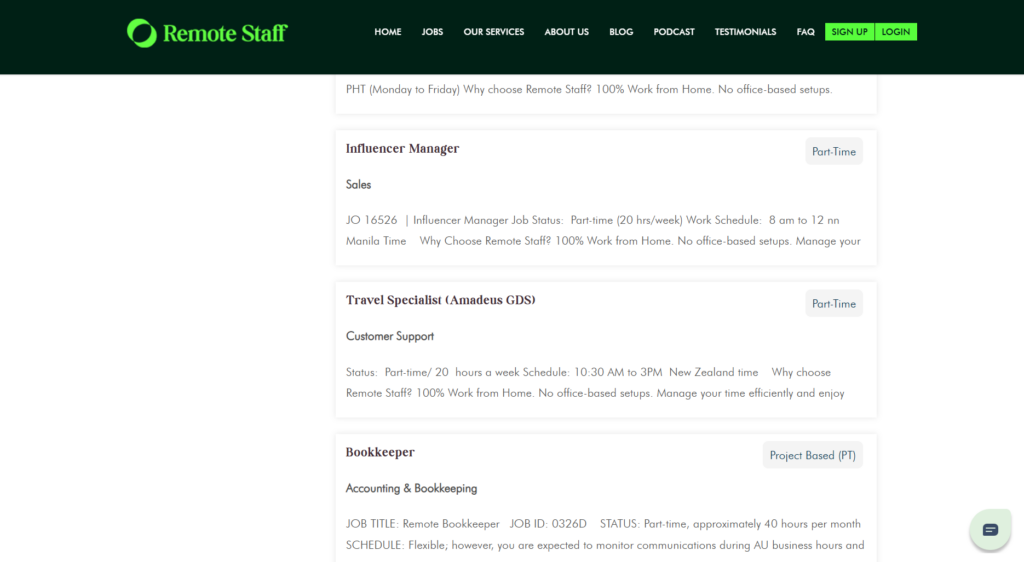 Online Part-Time Jobs